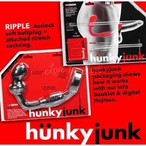 Oxballs Hunkyjunk RIPPLE Asslock Tar Anal - Oxballs Butt Toys Oxballs 