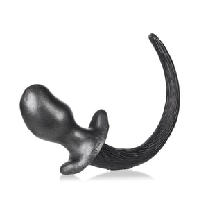 Oxballs Mastiff Puppy Tail Silicone Butt Plug Smoke Smoosh XL Anal - Tail & Jewelled Butt Plugs Oxballs 