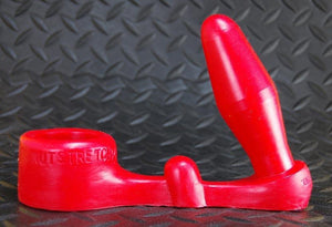 Oxballs Nut-Stretch Plug Ass-Lock ASS-514 Black or Red [Clearance] Anal - Oxballs Butt Toys Oxballs Red 