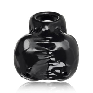 Oxballs Nutter Sack Gripping Sling OX-1500 Black or Clear (Newly Replenished on Feb 19) Cock Rings - Oxballs C&B Toys Oxballs 