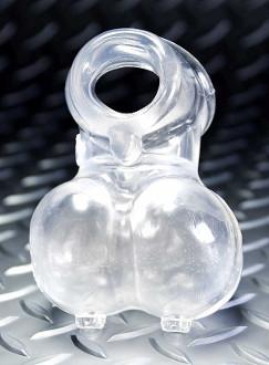 Oxballs SackSling-2 in Black or Clear OX-3017 Cock Rings - Oxballs C&B Toys Oxballs 