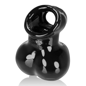 Oxballs SackSling-2 in Black or Clear OX-3017 Cock Rings - Oxballs C&B Toys Oxballs Black 