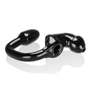 Oxballs Shockingly Superior Tailpipe Chastity Cock Lock Attached Ass Lock Butt Plug For Him - Oxballs Series Oxballs 