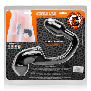 Oxballs Shockingly Superior Tailpipe Chastity Cock Lock Attached Ass Lock Butt Plug For Him - Oxballs Series Oxballs 