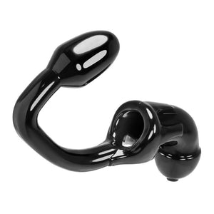 Oxballs Shockingly Superior Tailpipe Chastity Cock Lock Attached Ass Lock Butt Plug For Him - Oxballs Series Oxballs 