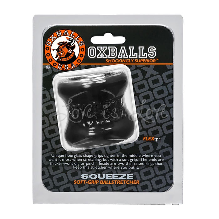 Oxballs Squeeze Soft-Grip Ball Stretcher Black or Clear or Steel (Authorized Dealer)