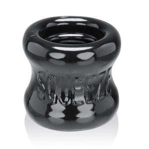Oxballs Squeeze Blubbery Soft-Grip Ball Stretcher OX-3011 Black or Clear Cock Rings - Oxballs C&B Toys Oxballs Black 