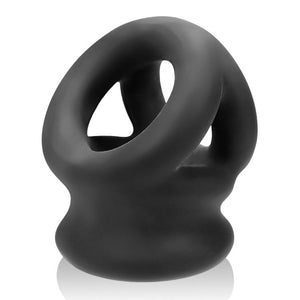 Oxballs Tri-Squeeze Ballstretching Sling Black (Popular Oxballs Tri-Sling) Cock Rings - Oxballs C&B Toys Oxballs 