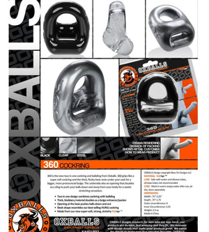 Oxballs 360 Dual Cockring and BallSling OX-3013