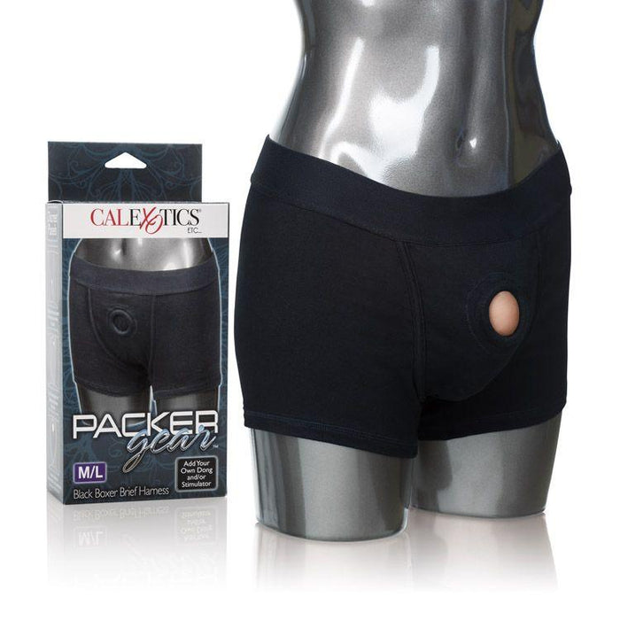 Packer Gear Black Boxer Brief Harness XS/S or M/L or L/XL