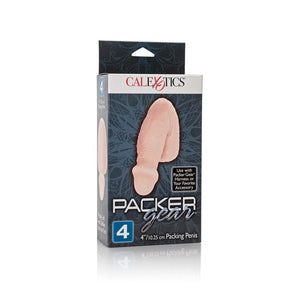 Packer Gear Packing Penis 4 Inch Ivory or Brown (New Packaging - Newly Replenished) Dildo - Realistic Dildos CalExotics 