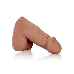 Packer Gear Packing Penis 4 Inch Ivory or Brown (New Packaging - Newly Replenished) Dildo - Realistic Dildos CalExotics Brown 