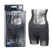 Packer Gear Black Boxer Brief Harness XS/S or M/L or L/XL