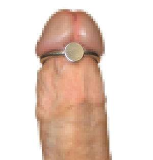Penis Head Glans Ring with Pressure Point Bondage - Medical Fetish Kink Industries 