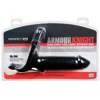 Perfect Fit Armour Knight Molded Hollow Strap On