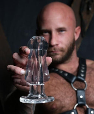 Perfect Fit The Rook Tunnel Anal Plug Clear Anal - Oversized Anal Toys Perfect Fit 