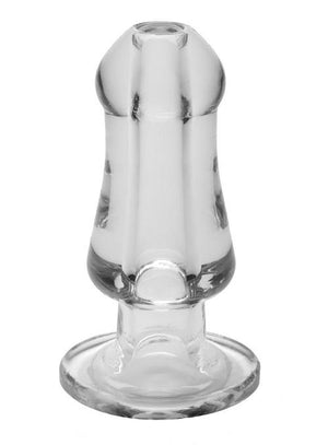 Perfect Fit The Rook Tunnel Anal Plug Clear Anal - Oversized Anal Toys Perfect Fit 