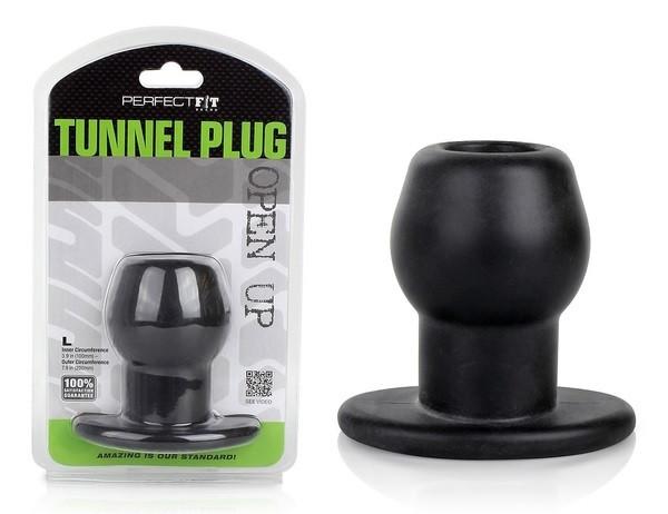 Perfect Fit Tunnel Plug in Medium or Large Clear Or Black Love is Love Perfect Fit Tunnel Plug in Medium or Large Clear Or Black Love is Love