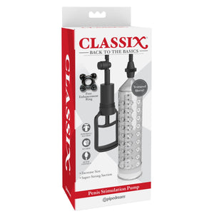 Pipedream Classix Penis Stimulation Pump For Him - Penis Pumps & Enlargers Pipedream Products 
