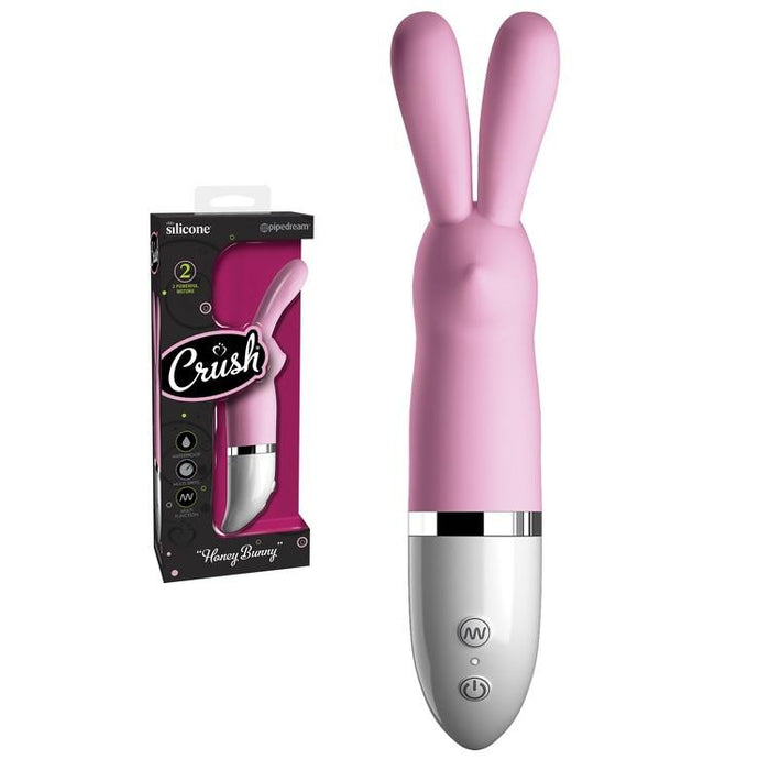 Pipedream Crush Honey Bunny Silicone Dual Vibration