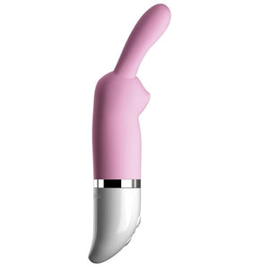 Pipedream Crush Honey Bunny Silicone Dual Vibration Vibrators - Clit Stimulation & G-Spot Pipedream Products 