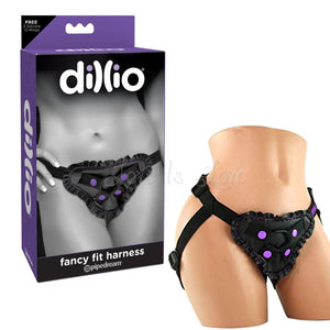 Pipedream Dillio Fancy Fit Harness Purple (Restocked on Feb 19) Strap-Ons & Harnesses - Harnesses Pipedream Products 