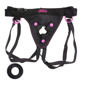 Pipedream Dillio Perfect Fit Harness Pink Strap-Ons & Harnesses - Harnesses Pipedream Products 