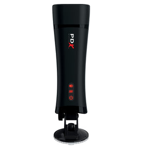 Pipedream PDX Elite Talk Back Super Stroker Male Masturbators - Hands-Free Masturbators Pipedream Products 