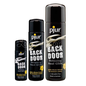 Pjur Back Door Silicone-Based Anal Glide Higher Concentration Maximum Relaxing Jojoba