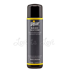 Pjur Basic Silicone Lubricant 100 ML 3.4 FL OZ Lubes & Toy Cleaners - Silicone Based Pjur 