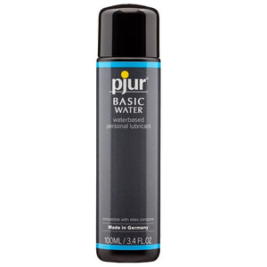 Pjur Basic Water Based Lubricant 100 ML 3.4 FL OZ Lubes & Toy Cleaners - Water Based Pjur 