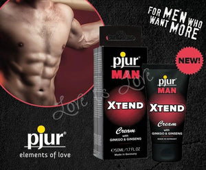 Pjur Man XTEND Cream 50 ML 1.7 FL OZ Enhancers & Essentials - His Sex Drive Pjur 