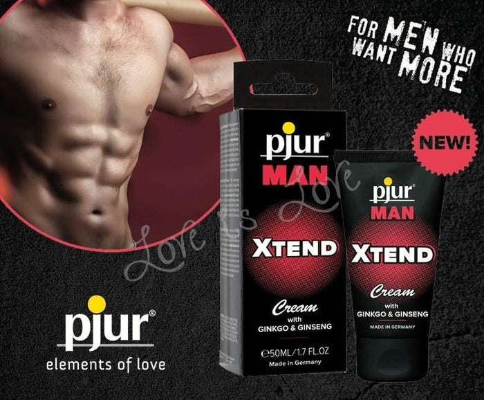 Pjur Man XTEND Male Enhancement Cream With Gingko And Ginseng 50 ML 1.7 FL OZ