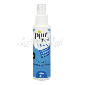 Pjur Med Clean Personal Cleaning Spray Lotion 100 ML 2.4 FL OZ Lubes & Toy Cleaners - Toy Cleaner Pjur 