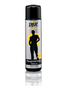 Pjur Superhero Energizin Ginkgo Water Based Lubricant 100 ML 3.4 FL OZ Water Based Pjur 100 ml (3.4 fl oz) 