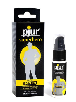 Pjur Superhero Performance for Men 20 ML Enhancers & Essentials - Delay Pjur Pjur Superhero Concentrated Delay Serum 20 ML (0.68 fl oz) 