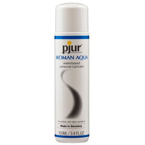 Pjur Woman Aqua 100 ml 3.4 fl oz Lubes & Toy Cleaners - Water Based Pjur 