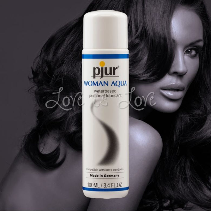 Pjur Woman Aqua Water-Based Lube 100 ml 3.4 fl oz