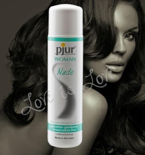 Pjur Woman Nude Waterbased Personal Lubricant 30 ML or 100 ML Water Based Pjur 