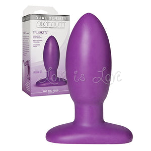 Platinum Premium Silicone Dual Density TRUSKYN The Tru Plug Anal - Oversized Anal Toys Doc Johnson 