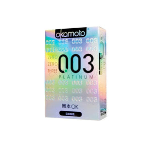 Okamoto World's Thinnest 0.03 Platinum Condom 10pcs Enhancers & Essentials - Condoms Okamoto