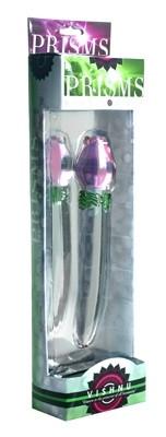 Prisms Erotic Glass Vishnu Blooming Wand Dildos - Glass/Ceramic/Metal Prisms 