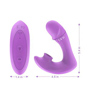 Paloqueth Remote Control Wearable 2-in-1 Clit Sucking G-Spot Vibrator buy in Singapore LoveisLove U4ria