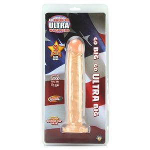 Real Skin All American Ultra Whoppers 9 Inch Slim Dong With Suction Cup Dildos - Suction Cup Dildos Nasstoys 