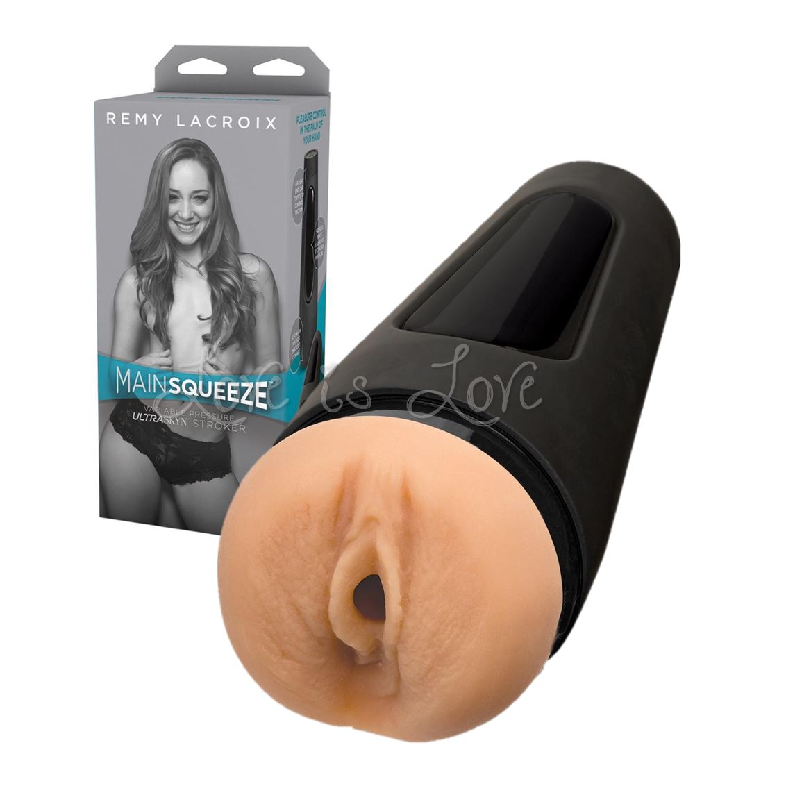 Doc Johnson Main Squeeze Pussy Stroker Sasha Grey or Remy LaCroix Love is Love Doc Johnson Main Squeeze Pussy Stroker Sasha Grey or Remy LaCroix Love is Love