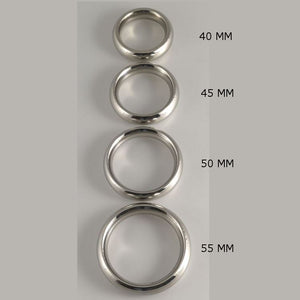 Rimba Donut Shape Stainless Steel Cock Ring RIM 7377 Cock Rings - Metal Cock Rings Rimba 