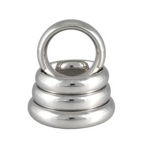 Rimba Donut Shape Stainless Steel Cock Ring RIM 7377 Cock Rings - Metal Cock Rings Rimba 