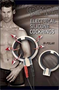 Rimba Electrosex Bi-Polar Silicone Cock Rings Set RIM 7870 ElectroSex Gear - Rimba ElectroSex Rimba 