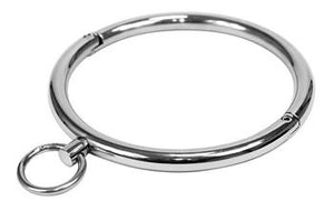 Rimba Metal Slave Collar Round Edge RIM 8019 Bondage - Collars & Leash Rimba 