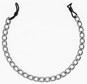 Rimba Noose Type Rubber Nipple Clamps With Chain RIM 7669 Nipple Toys - Nipple Clamps Rimba 